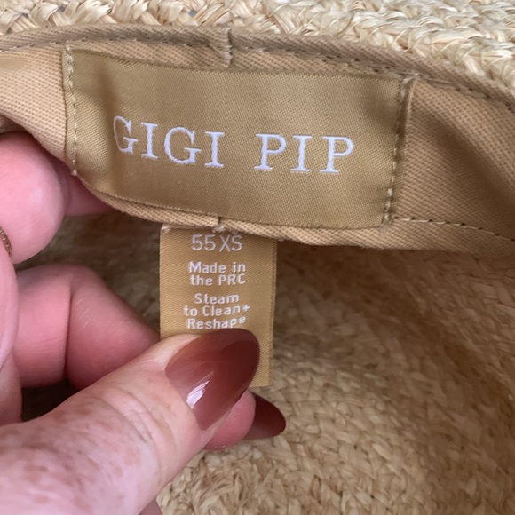 CAMILA FEDORA - NATURAL WITH STRIPES 55 XS - Picture 10 of 10